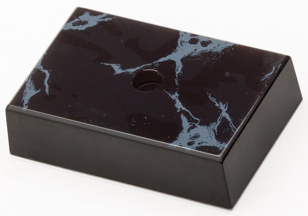 BASE 3'' X 2'' X 3/4'' CHC BLACK GREY