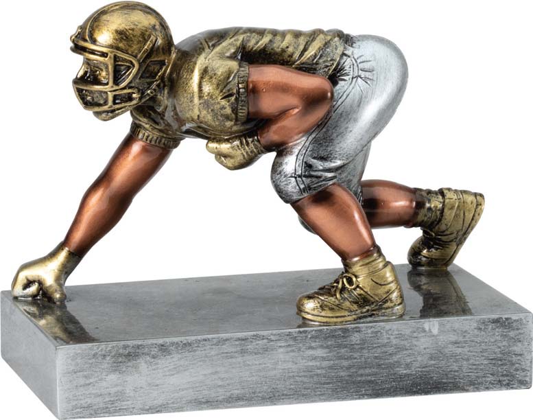 FOOTBALL LINEMAN 6" X 8''